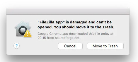 Mac App Damaged Move To Trash Catalina